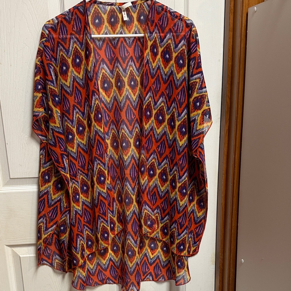 Truth Multicolor Geometric Women's Blouse